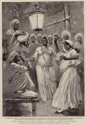The Advance in the Soudan, a National Dance at Kenneh